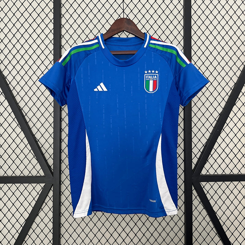 CAMISA FEMININA DA ITALIA 24/25 AZUL