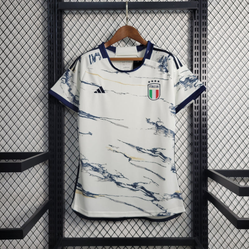 CAMISA FEMININA DA  ITALIA 23/24 BRANCO