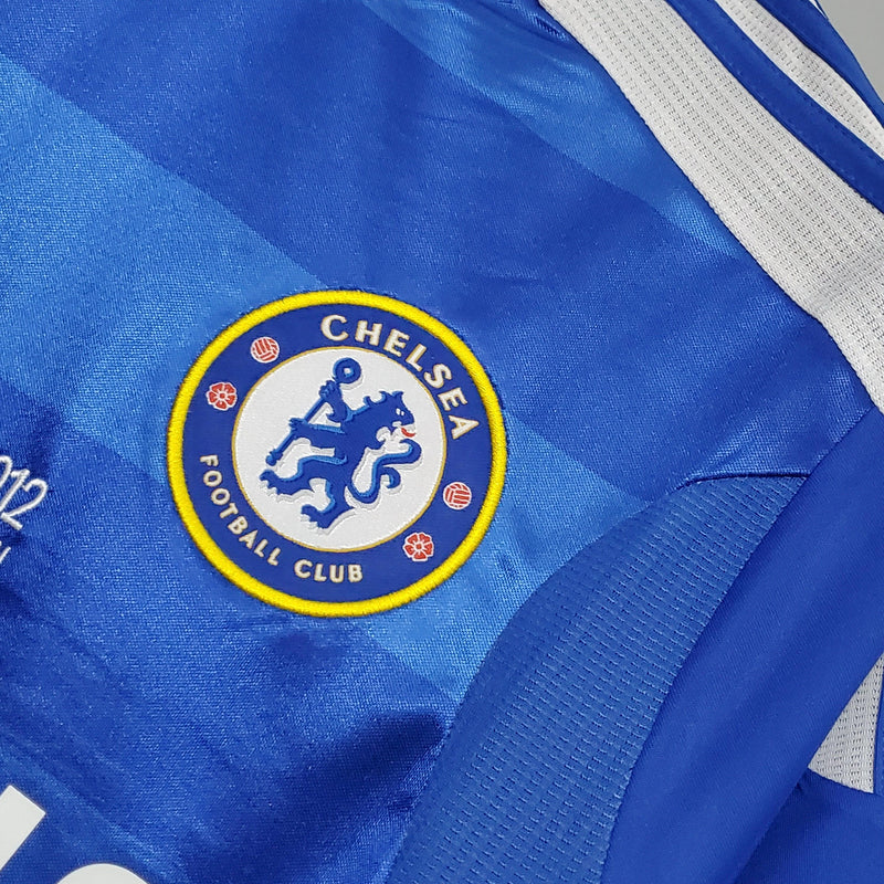 Camisa Retrô Chelsea FC 2012/12 Home Champions League Edition - ResPeita Sports