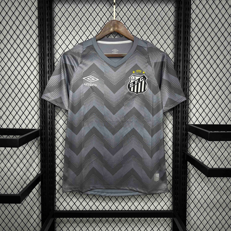 CAMISA DO SANTOS 24/25 CINZA TREINO