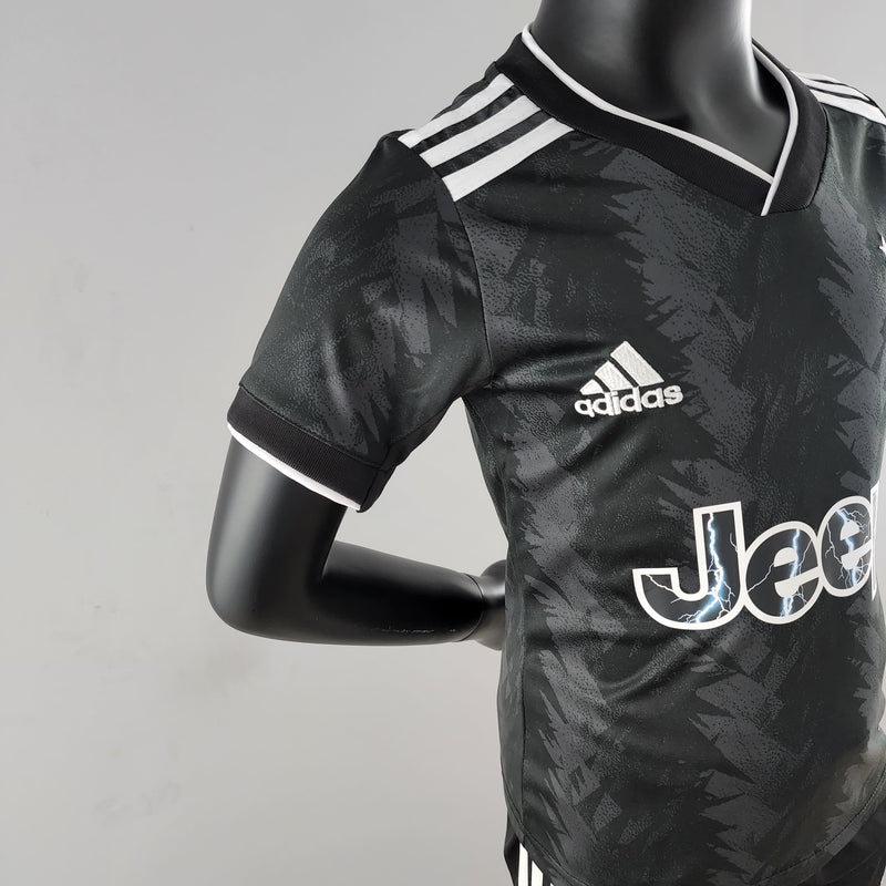 Conjunto Infantil Juventus 2022/23 - Away - ResPeita Sports 