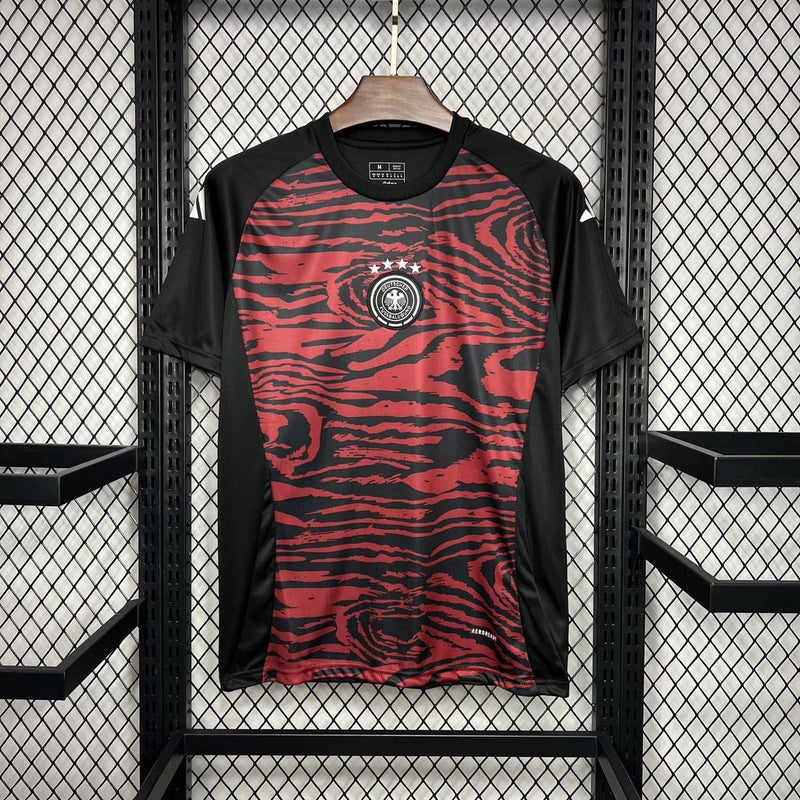 CAMISA DA SELEÇÃO DA ALEMANHA 25/26 MULTICOLOR PRETO TREINO