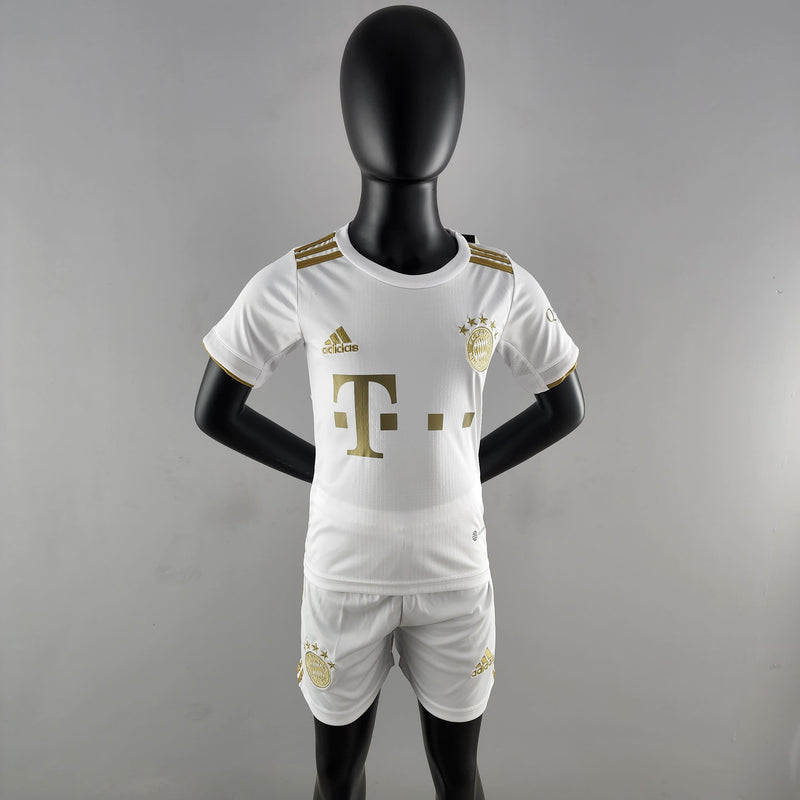 Conjunto Infantil Bayern de Munique 2022/23 - Away - ResPeita Sports 