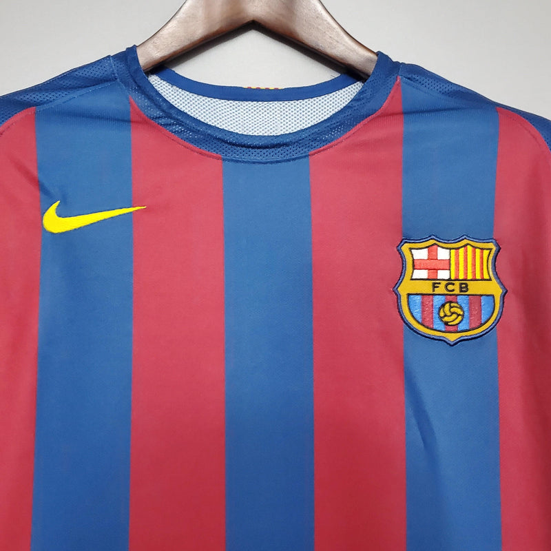 Camisa Retrô FC Barcelona 2006/06 Home Champions League Edition - ResPeita Sports