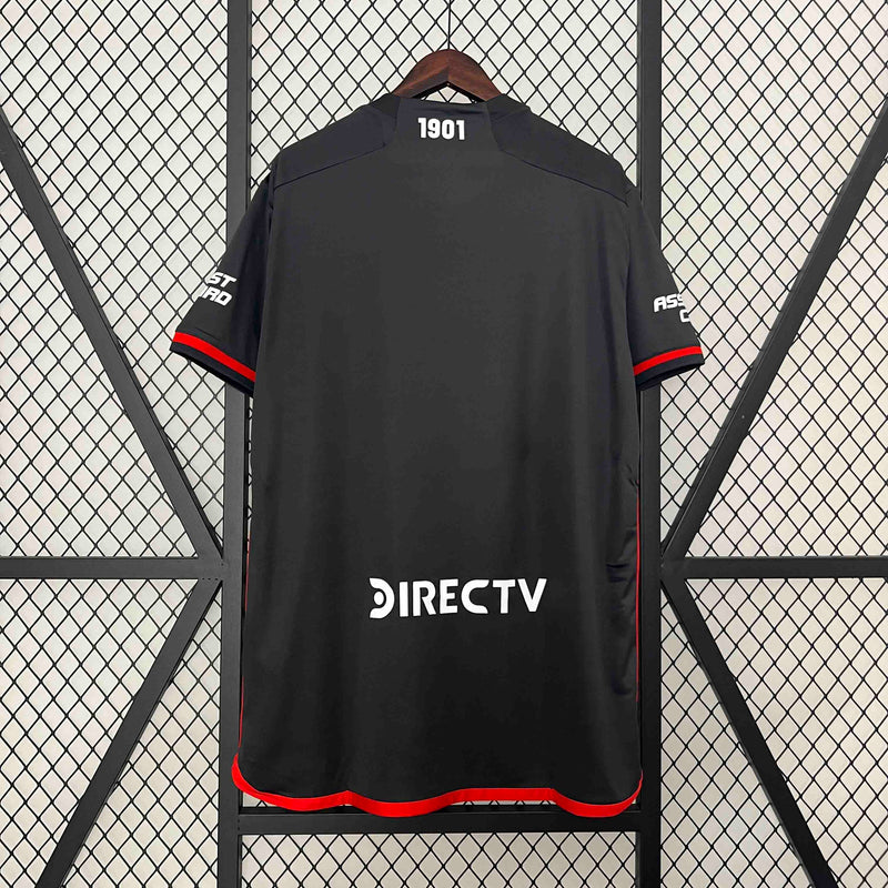 CAMISA DO RIVER PLATE 24/25 PRETO EDIÇÃO ESPECIAL