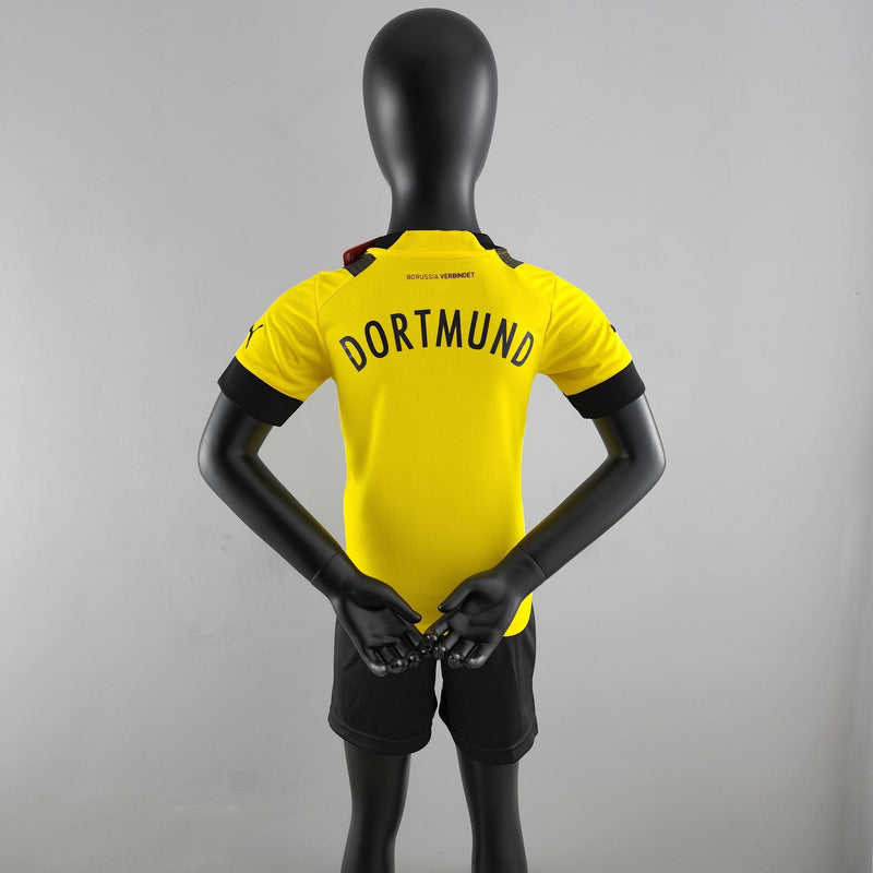 Conjunto Infantil Borussia Dortmund 2022/23 - Home - ResPeita Sports 