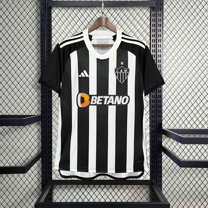 CAMISA DO ATLETICO MINEIRO 24/25 PRETO E BRANCO