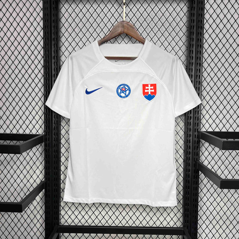 CAMISA DA SELEÇÃO DA ESLOVAQUIA 25/26 BRANCO