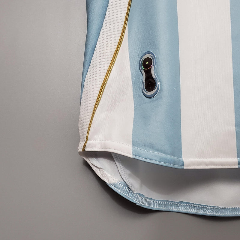 Camisa Retrô Seleção Argentina 2006/06 Home - ResPeita Sports