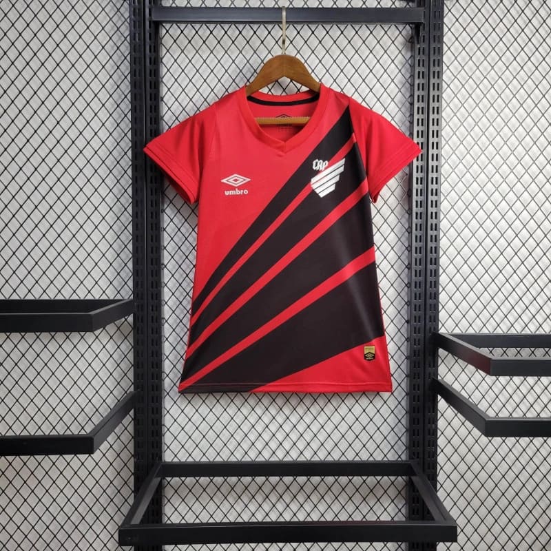 CAMISA FEMININA DO ATLETICO PARANAENSE 23/24 VERMELHO