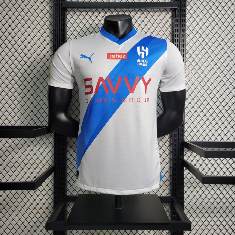 CAMISA VERSÃO PLAYER DO AL HILAL 23/24 BRANCO