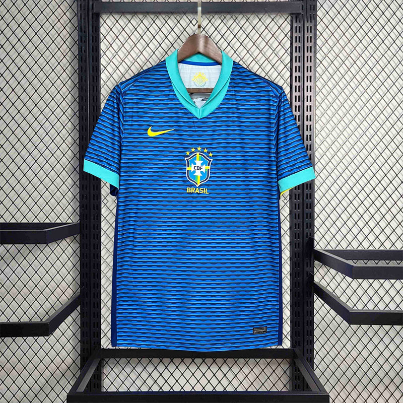 CAMISA DA SELEÇÃO DO BRASIL 25/26 AZUL