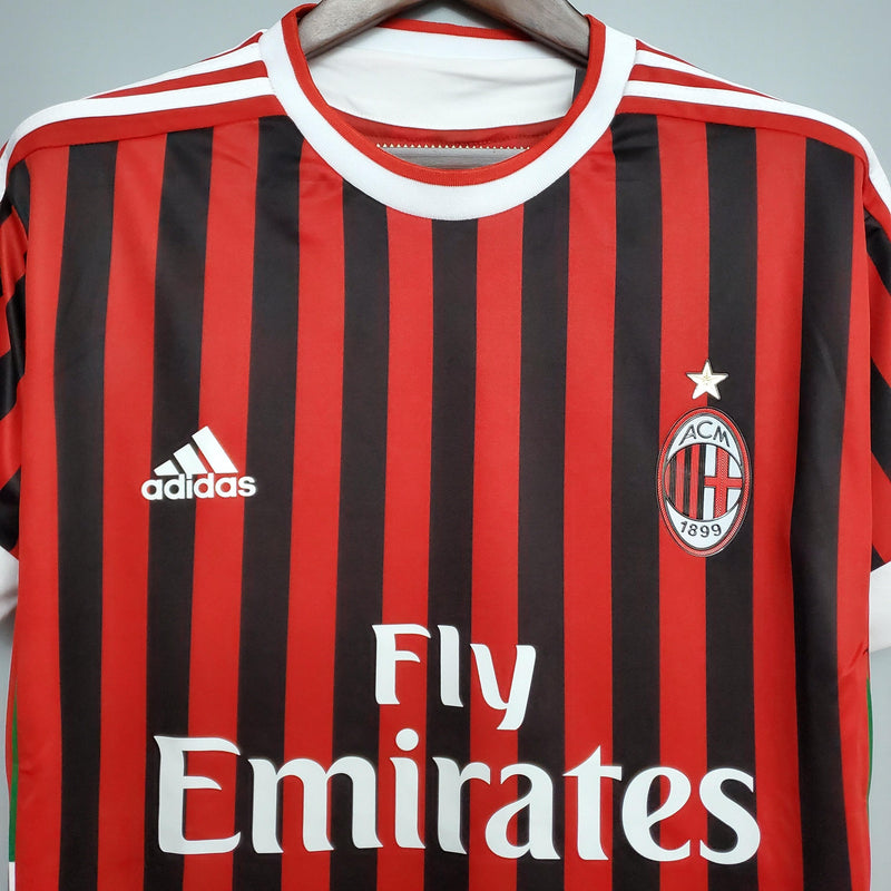 Camisa Retrô AC Milan 2011/12 Home - ResPeita Sports