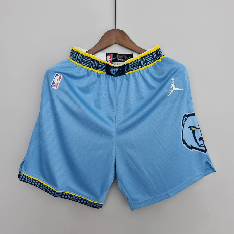 Shorts 75th Anniversary Memphis Grizzlies Jordan Edition Blue Shorts NBA