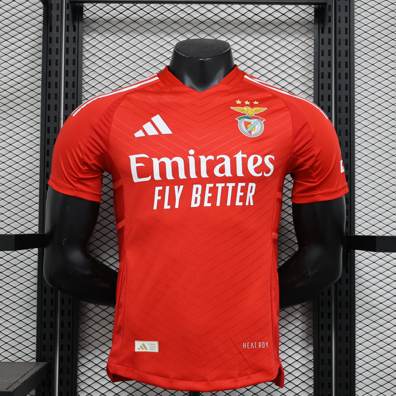 CAMISA VERSÃO PLAYER DO BENFICA 24/25 VERMELHO