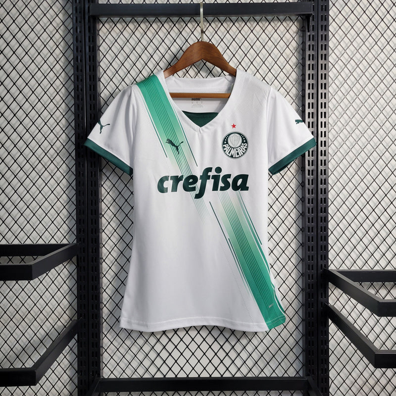 CAMISA FEMININA DO PALMEIRAS 23/24 BRANCO