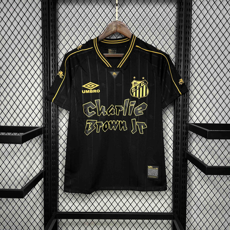 CAMISA DO SANTOS 24/25 PRETO EDIÇÃO ESPECIAL