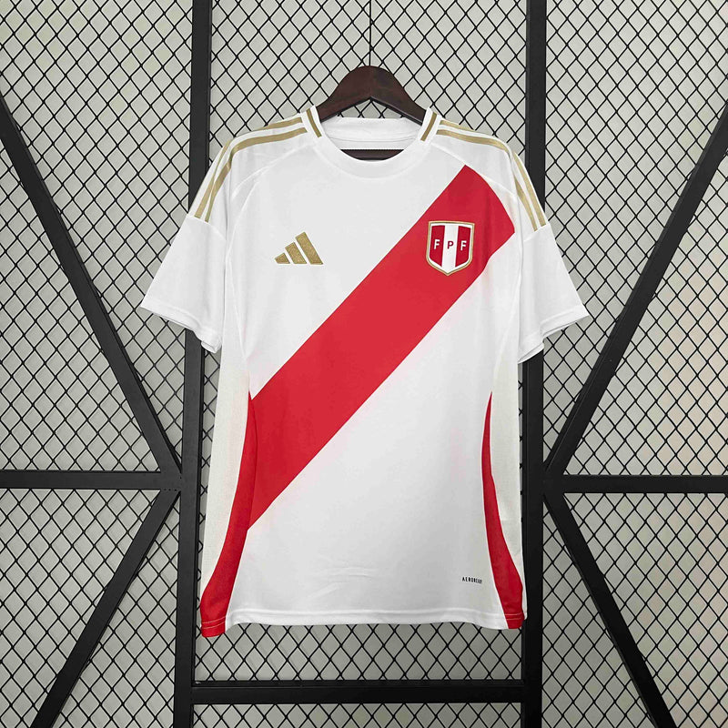 CAMISA DA SELEÇÃO DO PERU 25/26 BRANCO