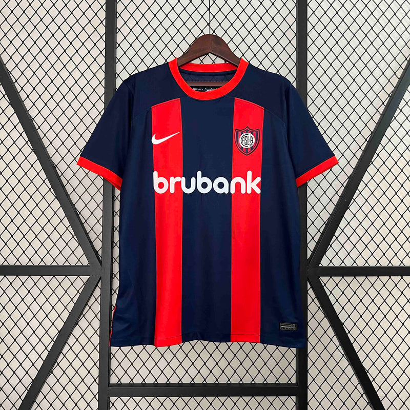 CAMISA DA SAN LORENZO 24/25 AZUL E VERMELHO