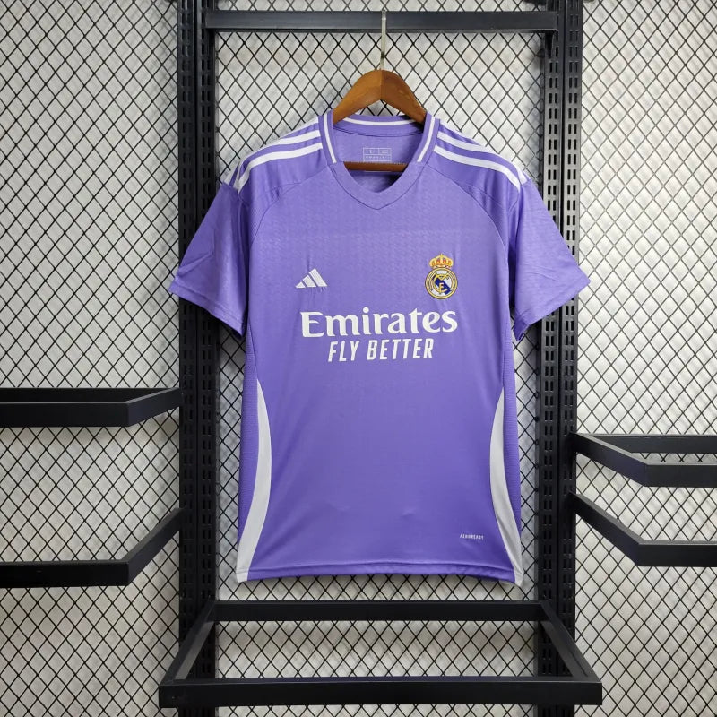 CAMISA DO REAL MADRID 24/25 ROXO