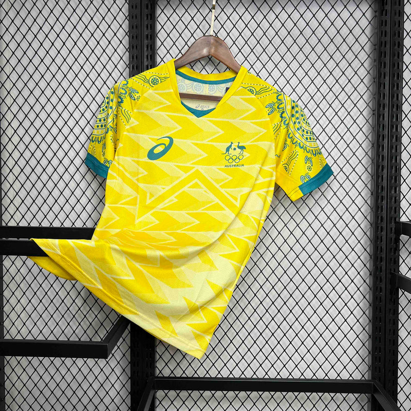 CAMISA DA SELEÇÃO DA AUTRALIA 25/26 AMARELO