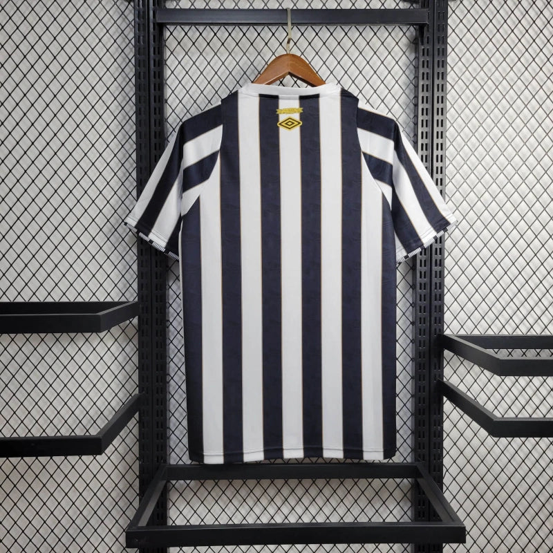 CAMISA DO SANTOS 24/25 PRETO E BRANCO