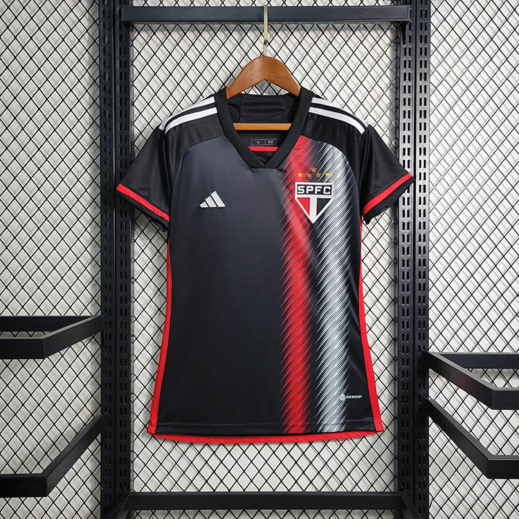 CAMISA FEMININA DO SÃO PAULO 23/24 PRETO EDIÇÃO ESPECIAL