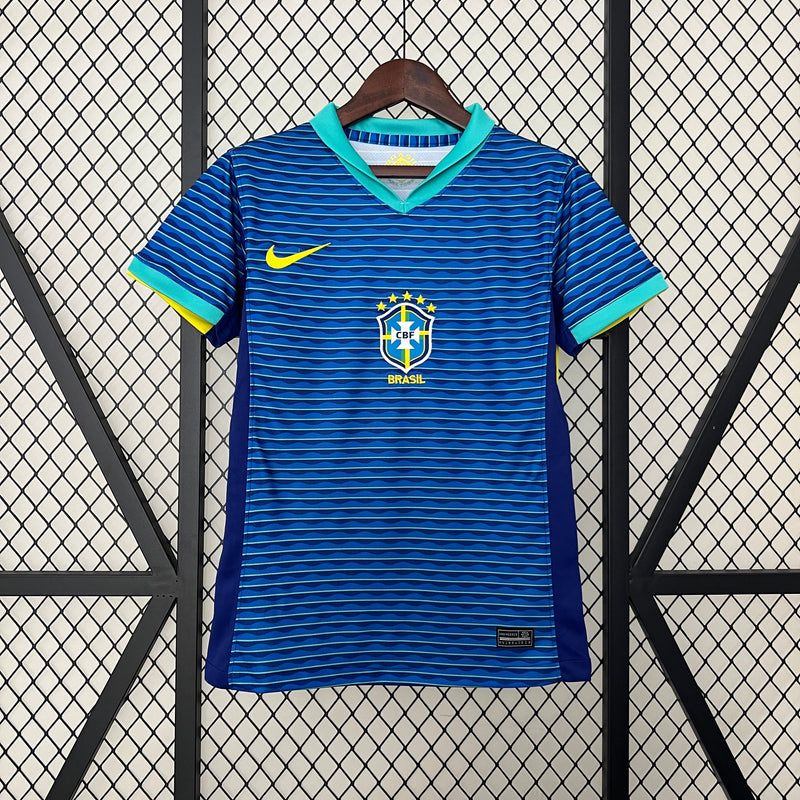 CAMISA FEMININA DO BRASIL 24/25 AZUL