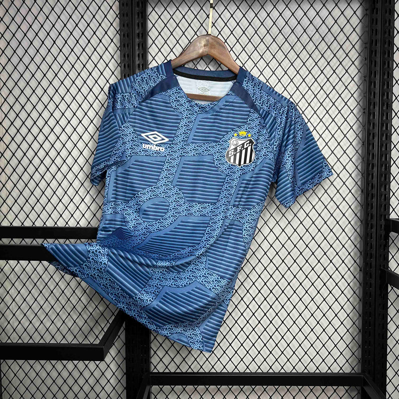 CAMISA DO SANTOS 24/25 AZUL TREINO