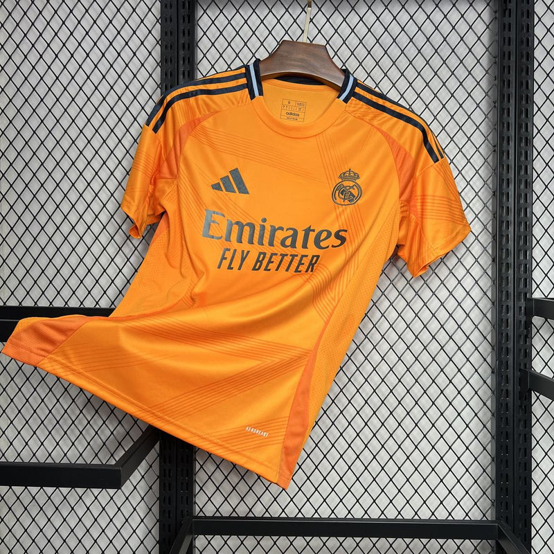 CAMISA DO REAL MADRID 24/25 LARANJA