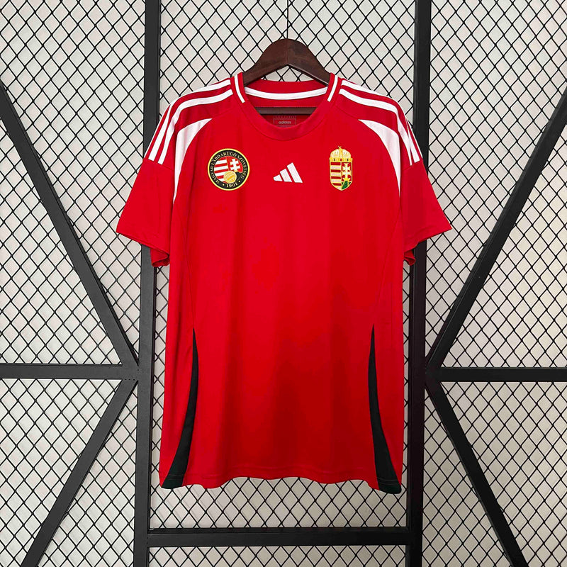 CAMISA DA SELEÇÃO DA HUNGRIA 25/26 VERMELHO