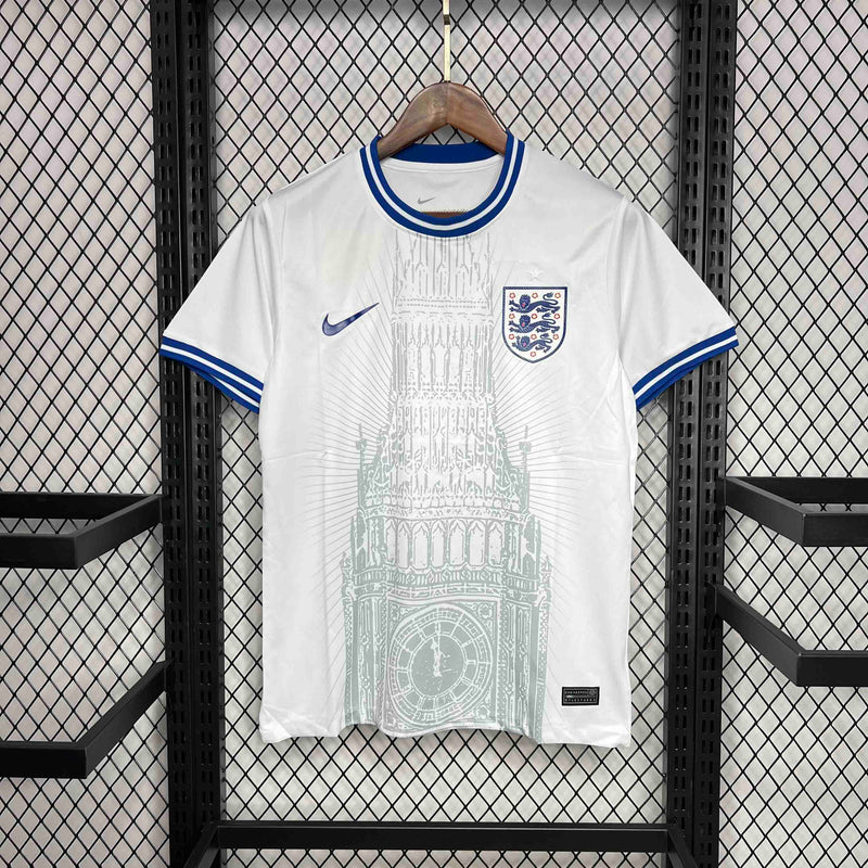 CAMISA DA SELEÇÃO DA INGLATERRA 25/26 BRANCO