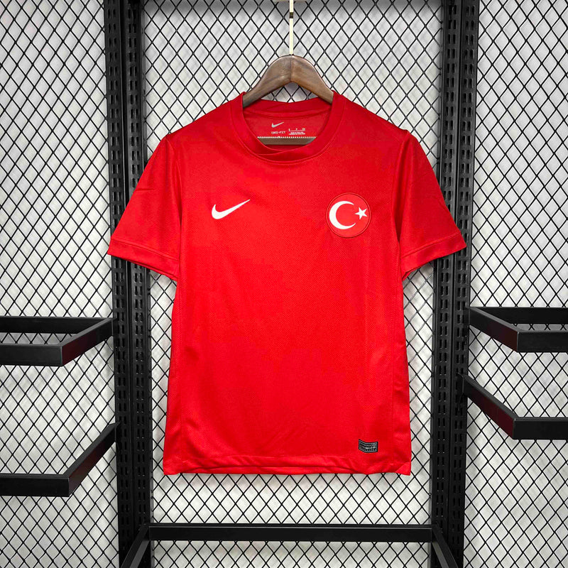 CAMISA DA SELEÇÃO DA TURQUIA 25/26 VERMELHO