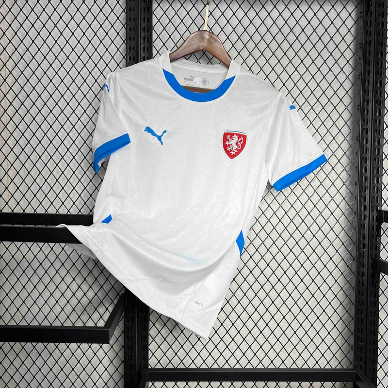 CAMISA DA SELEÇÃO DA REPUBLICA TCHECA 25/26 BRANCO