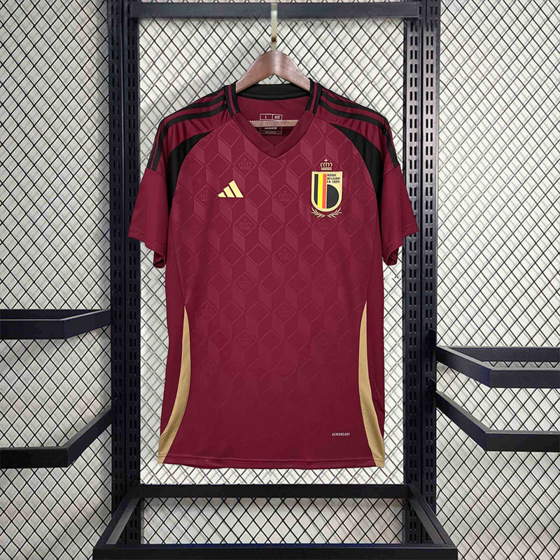 CAMISA DA SELEÇÃO DA BELGICA 25/26 VERMELHO